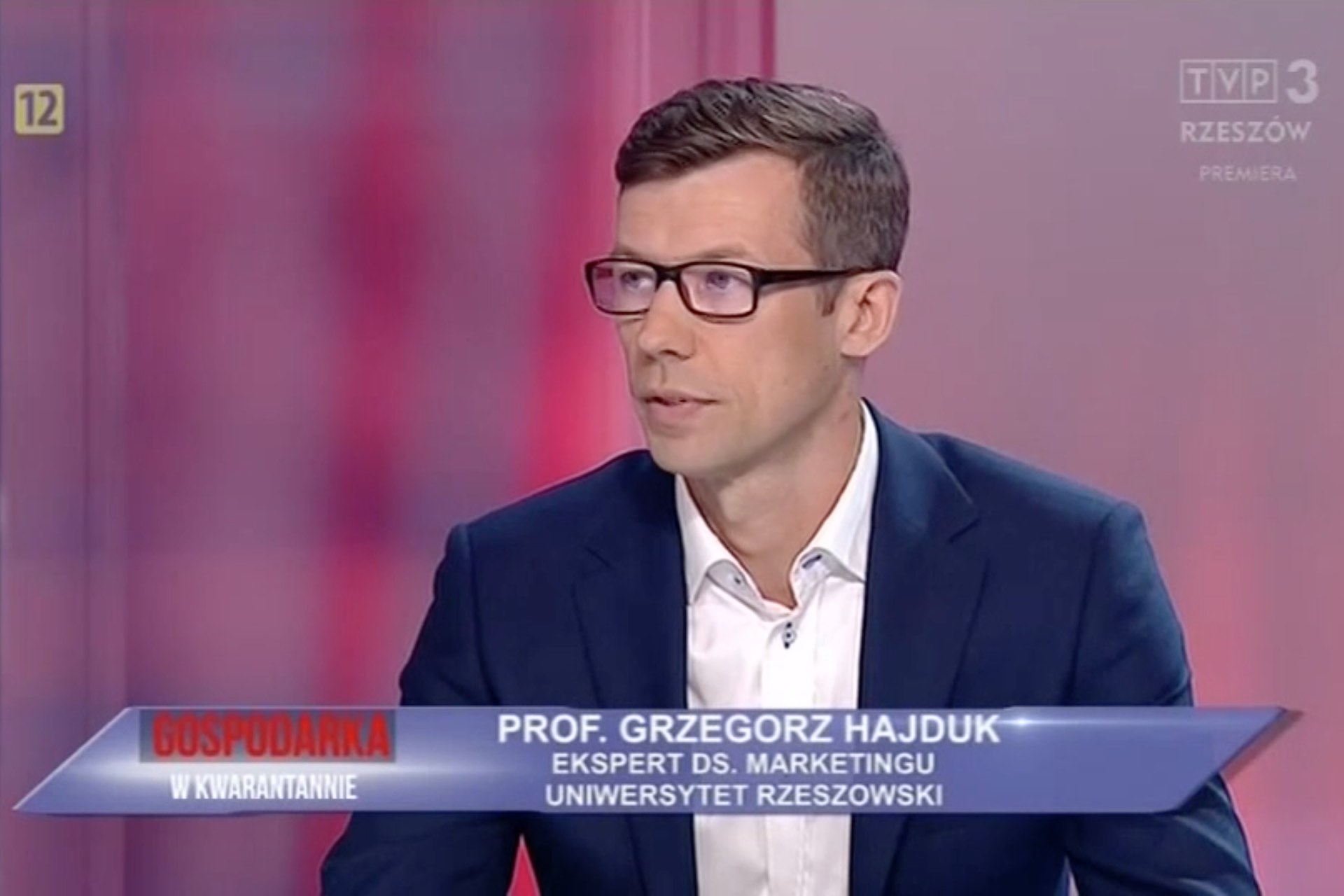 Grzegorz Hajduk wystąpienie TV